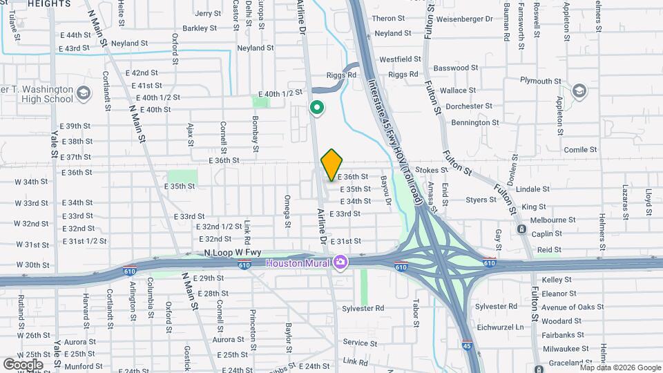 1311 E 35th St Map and Location Details