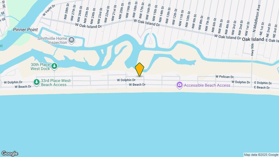 1708 W Dolphin Dr Map and Location Details