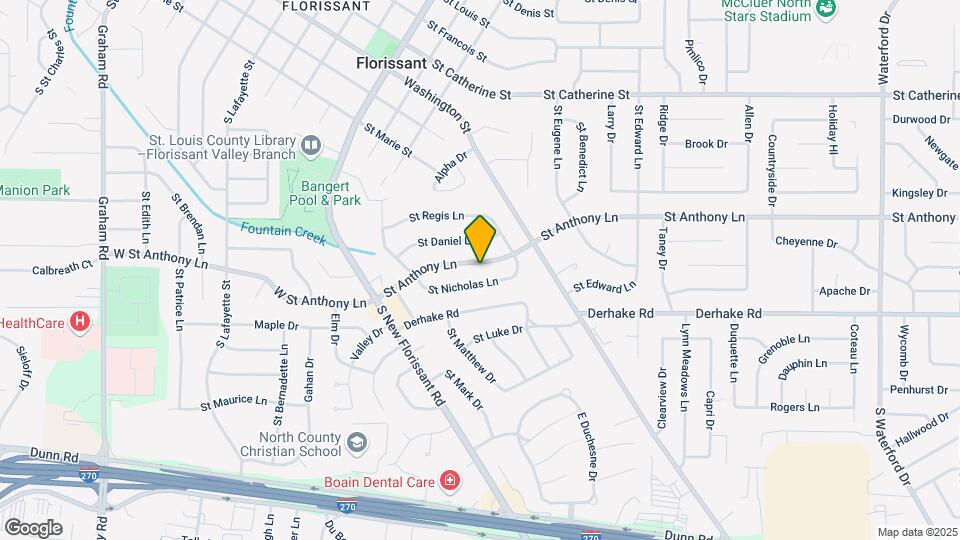 220 St Anthony Ln Map and Location Details