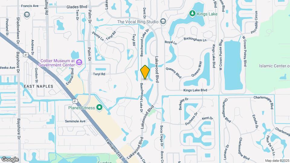 521 Whitewater Way Map and Location Details