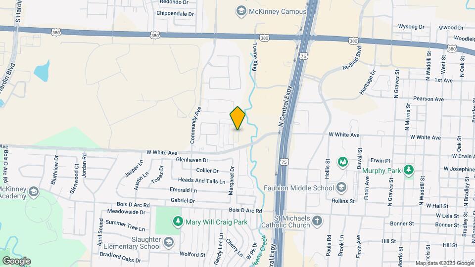 1308 Creekbank Dr Map and Location Details