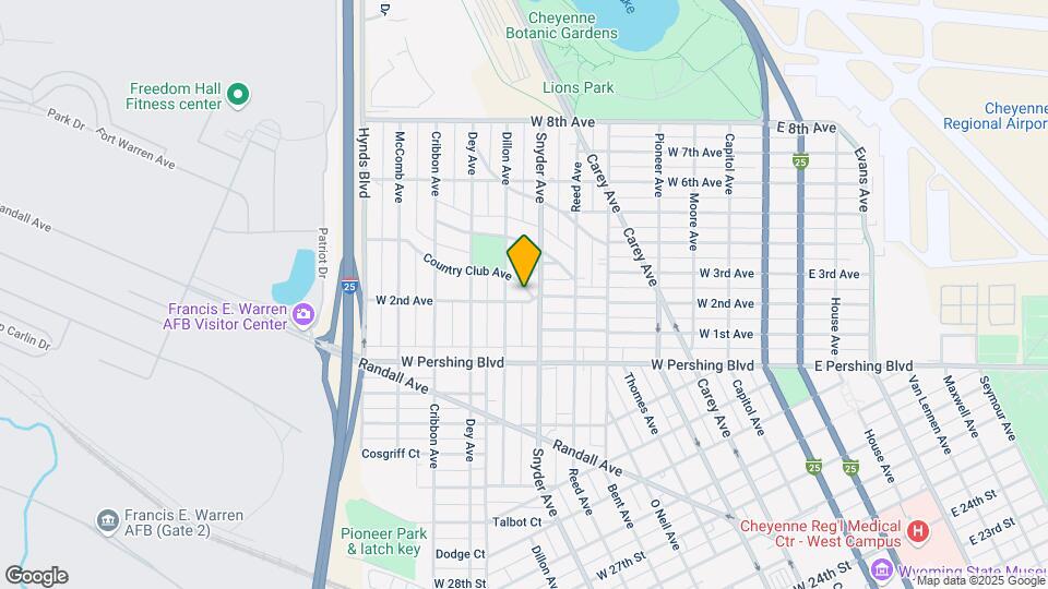 901 Country Club Ave Mapa y Detalles de la Ubicación