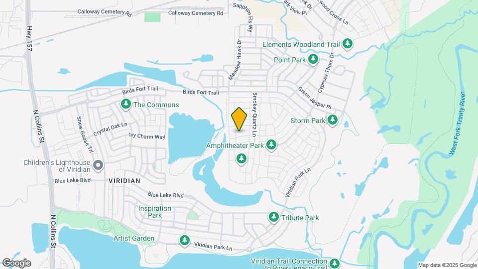 1421 Rose Willow Wy Map and Location Details