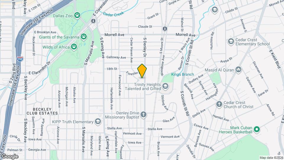 1272 Cedar Haven Ave Map and Location Details