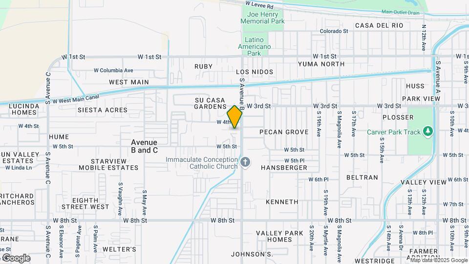 Pacana Apartments Mapa y Detalles de la Ubicación