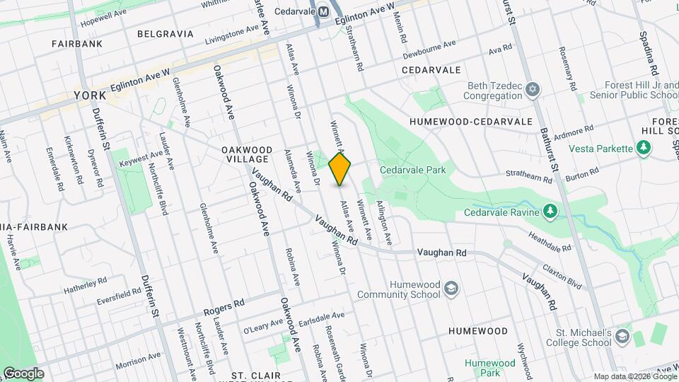 340 Atlas Ave Map and Location Details