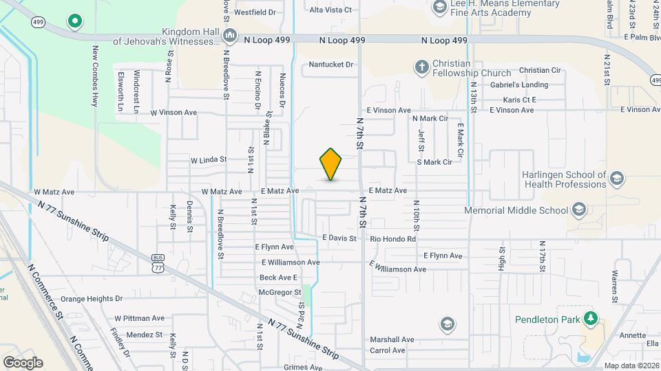 501 E Matz Ave, Unit 2 Map and Location Details