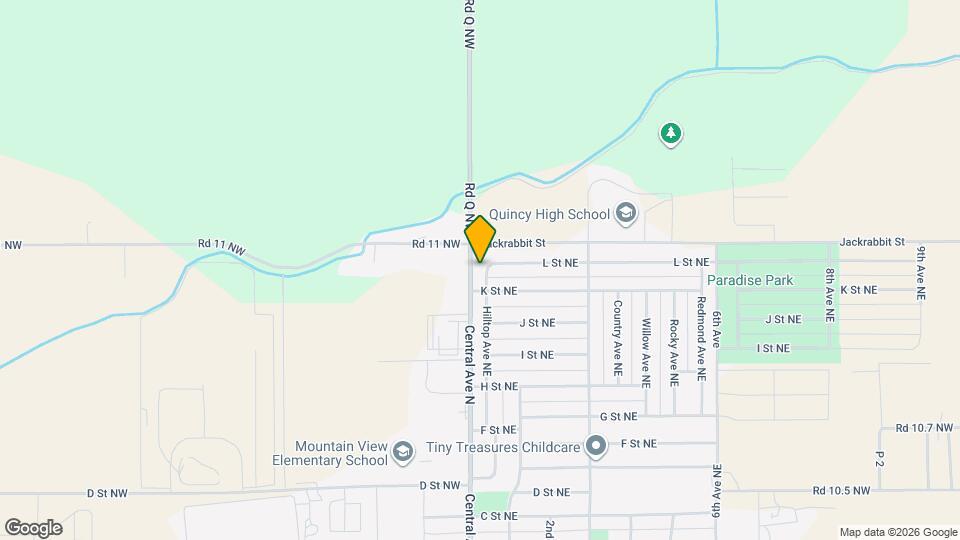 1111 Hilltop Ave NE Map and Location Details