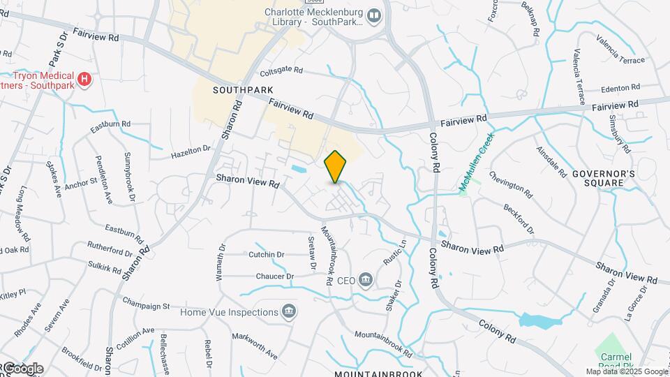 4854 S Hill View Dr Map and Location Details