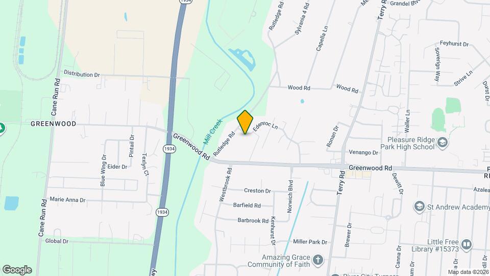 7507 Edenroc Ln Map and Location Details