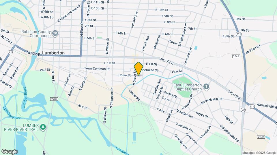1006 Coree St Map and Location Details