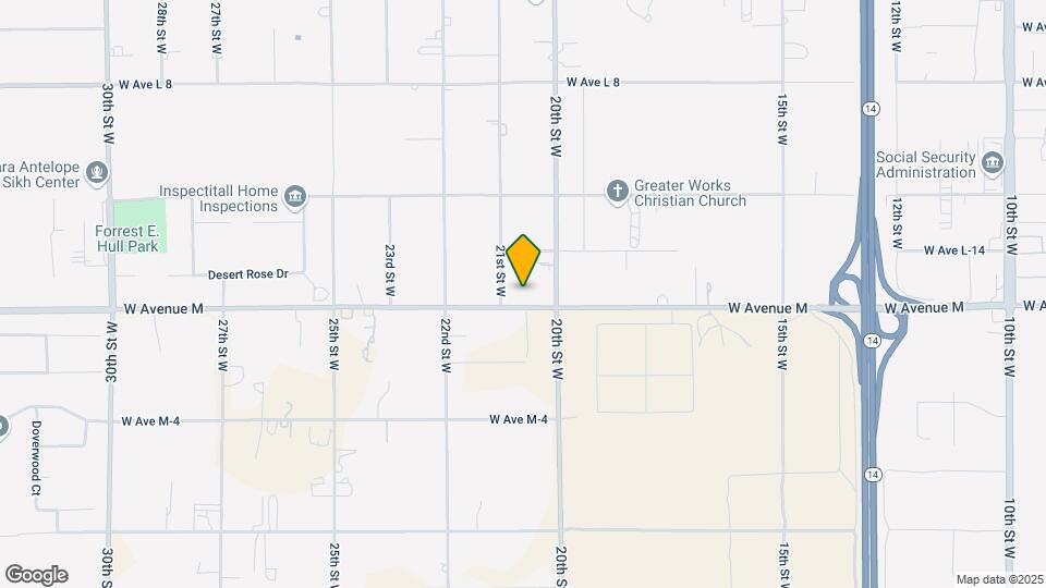 2039 Columbia Way Map and Location Details