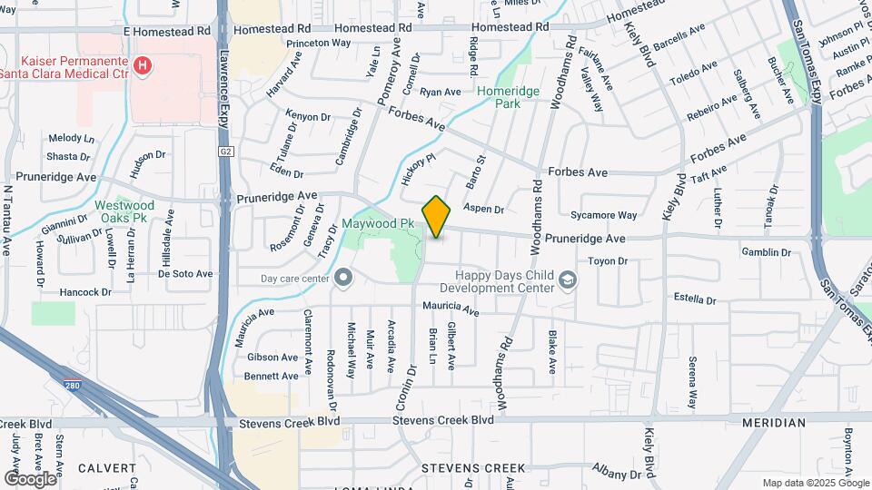 366 Sloat Ct Map and Location Details