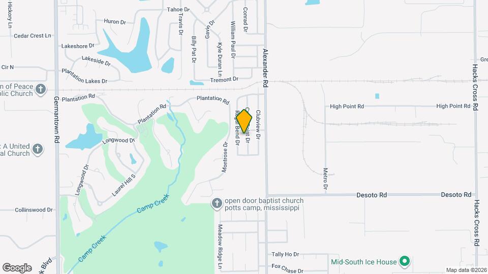 8291 Cross Point Dr Mapa y Detalles de la Ubicación