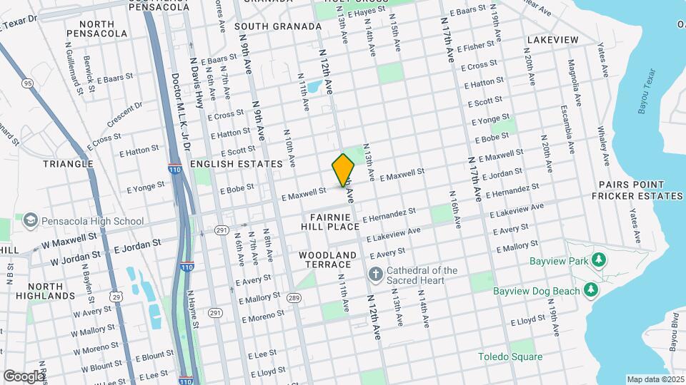 1121 E Maxwell St Map and Location Details