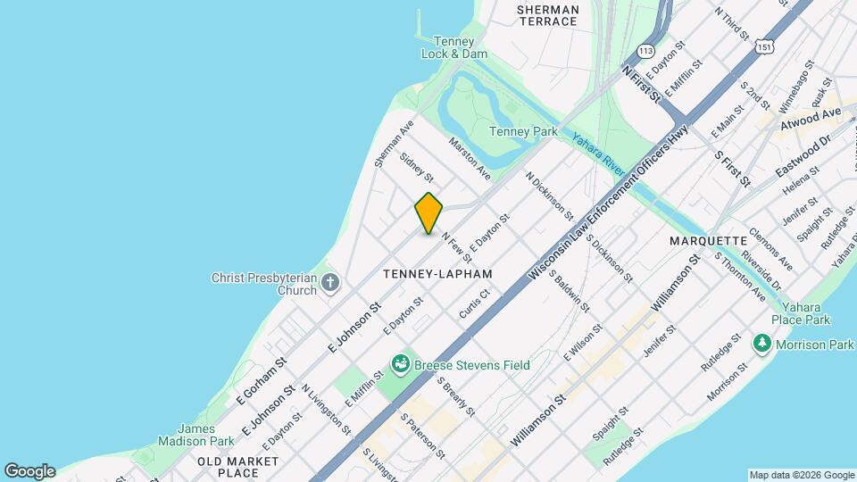 1140 E Johnson St Mapa y Detalles de la Ubicación