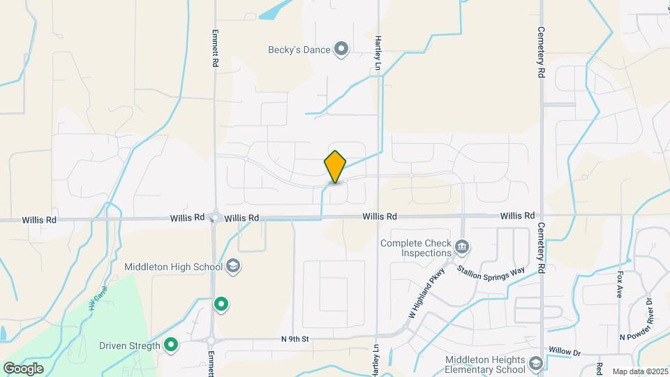 2090 N Banjo Ct Map and Location Details