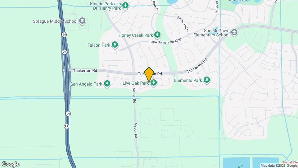 15006 Eves Necklace Ct Map and Location Details