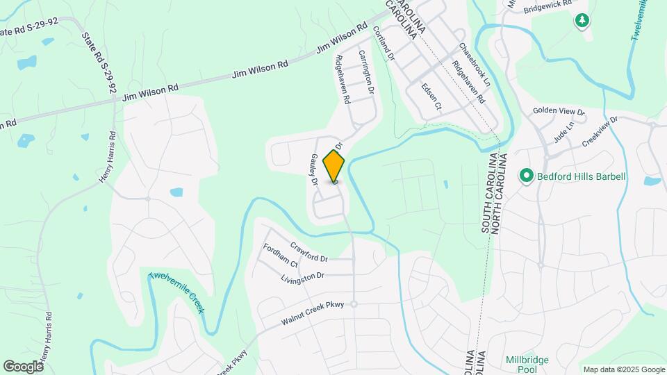 4417 Carrington Dr Map and Location Details