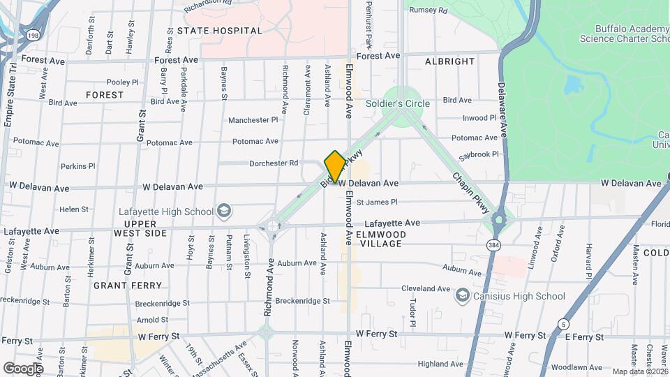 579 W Delavan Ave Map and Location Details