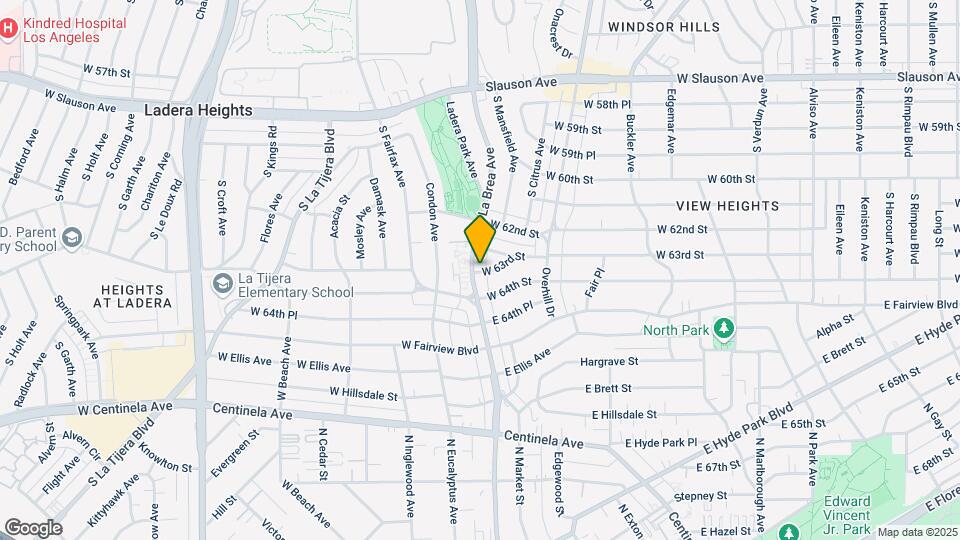 6274 S La Brea Ave Mapa y Detalles de la Ubicación