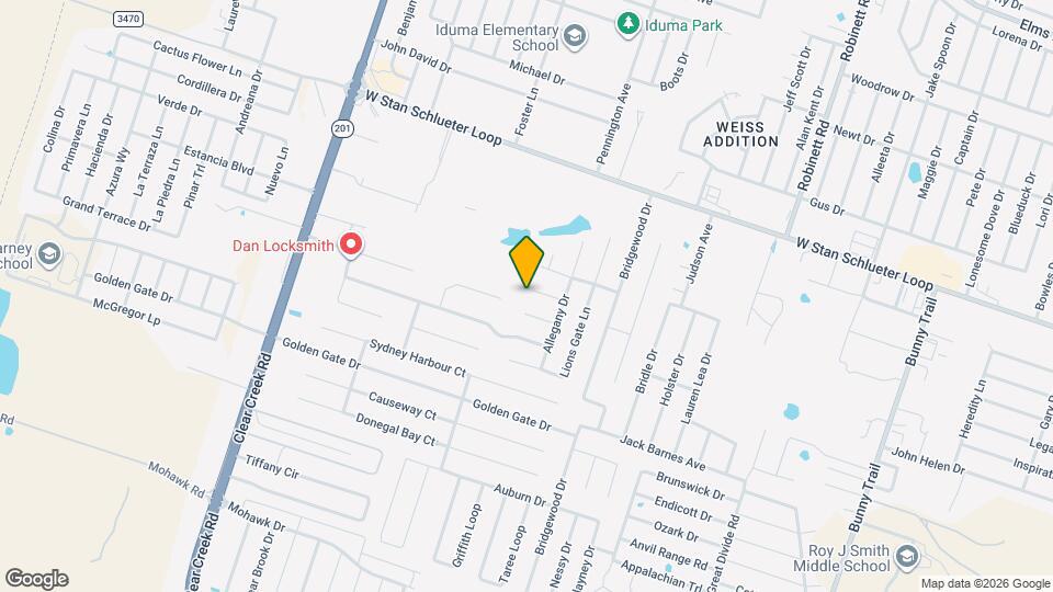 4702 Honeystreet Bridge Ln Map and Location Details