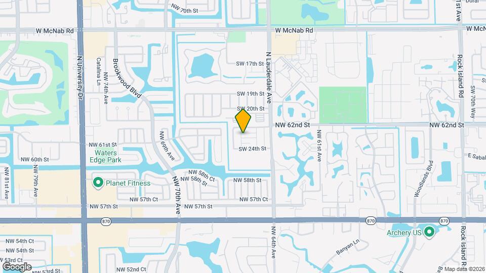 8215 SW 23rd Ct Map and Location Details