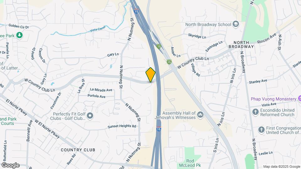 2065 Cherokee Ln Map and Location Details