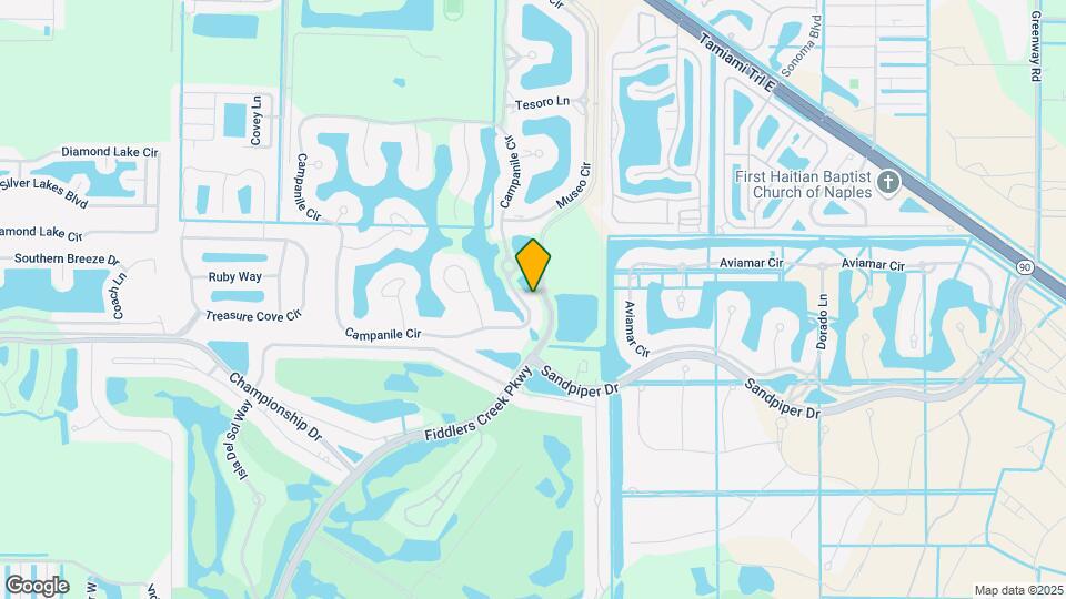 9630 Campanile Cir Mapa y Detalles de la Ubicación