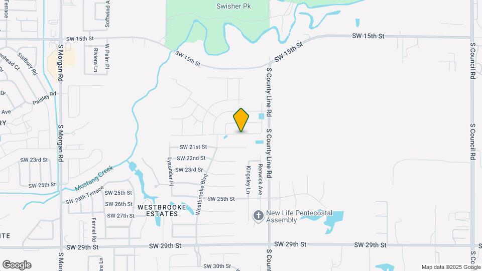 9116 SW 20th St Map and Location Details