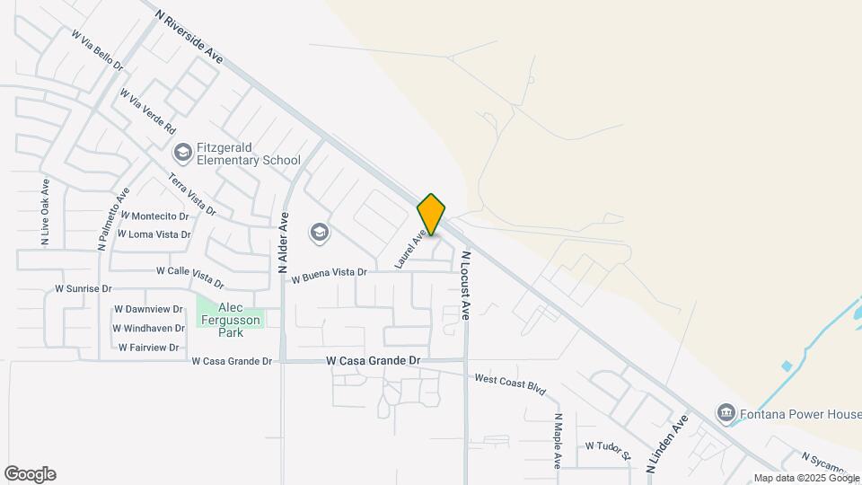 3440 N Carnation Dr Map and Location Details