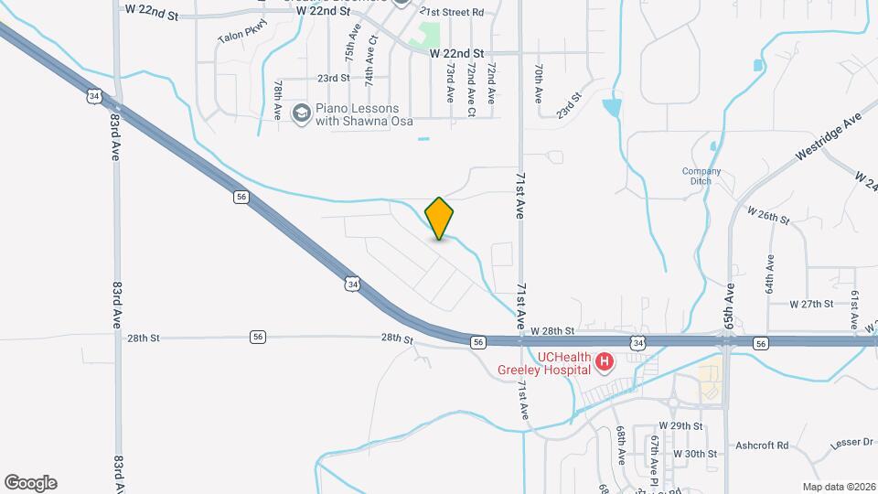 7315 W 27th St Map and Location Details