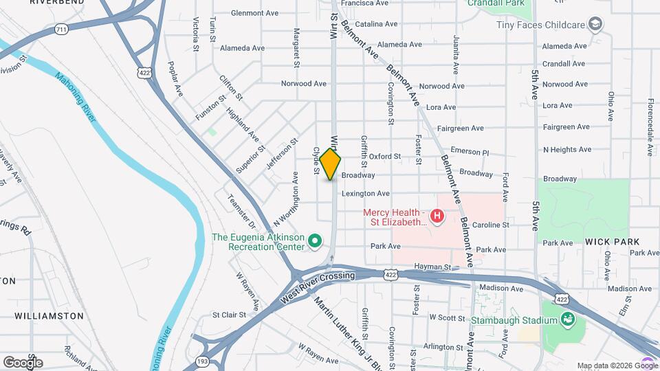 326 Wirt St Map and Location Details