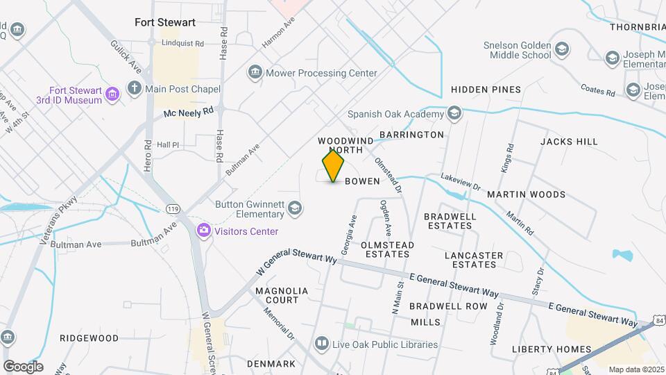 219 Fowler St Map and Location Details