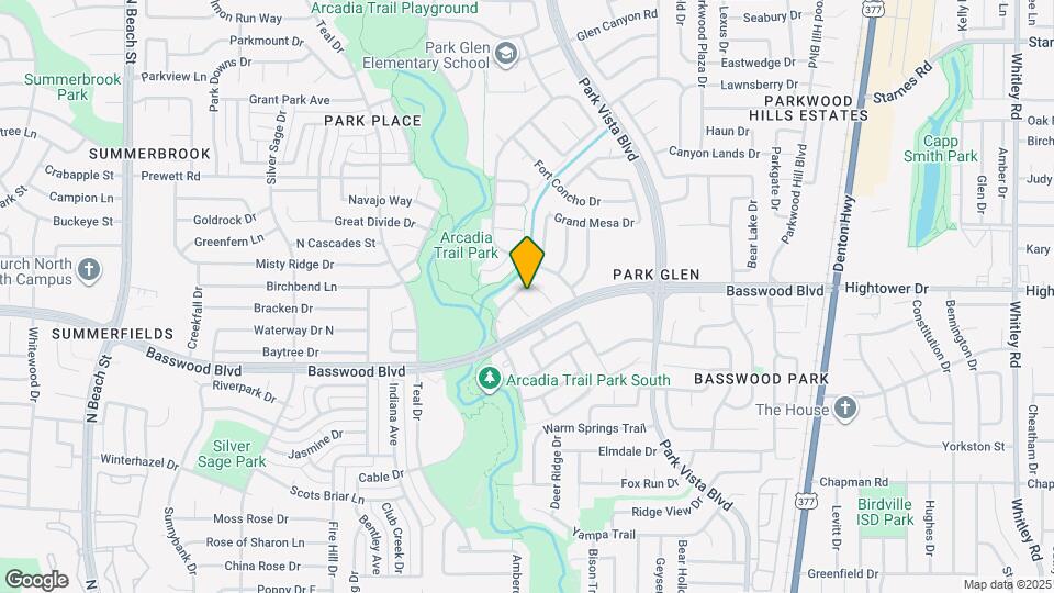 7444 Los Padres Trail Map and Location Details