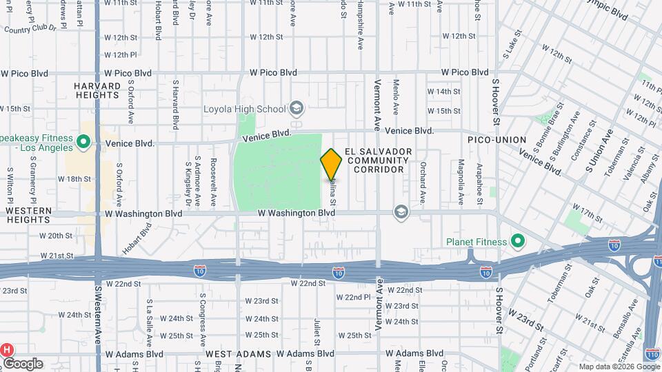 1743 S Catalina St Map and Location Details