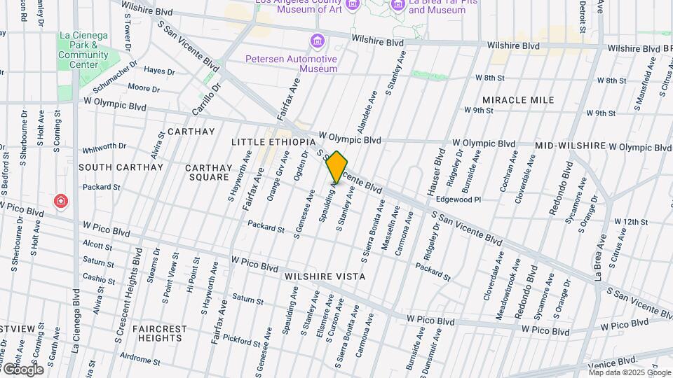 1136 S Spaulding Ave Map and Location Details