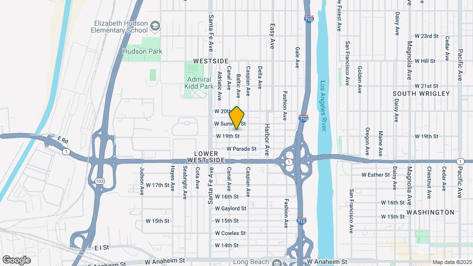 1533 W 19th St Mapa y Detalles de la Ubicación