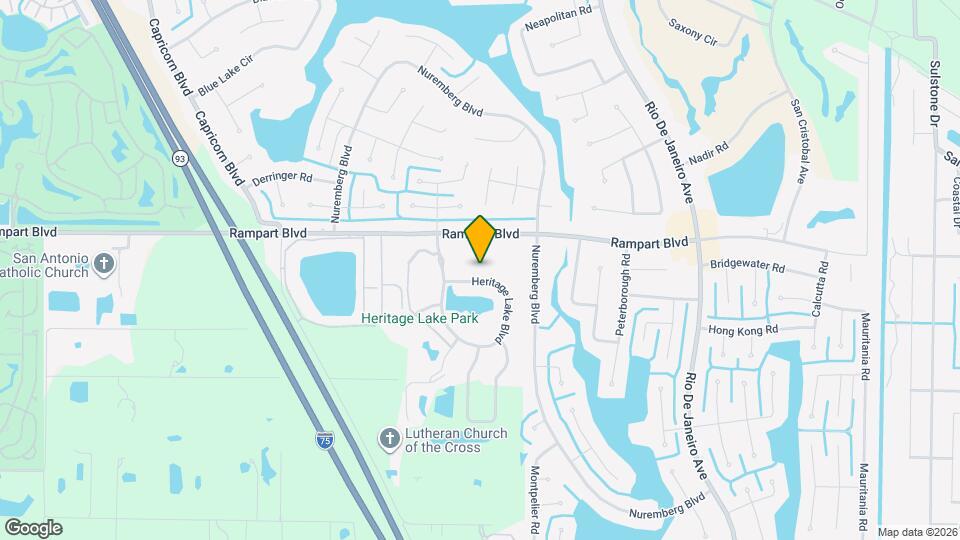 25526 Heritage Lake Blvd Map and Location Details