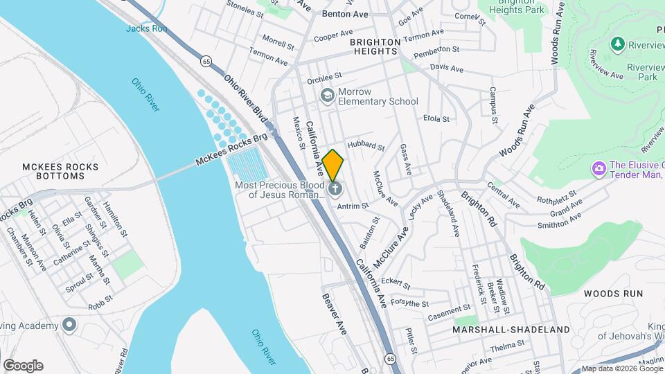 1625 Rankin Ave, Unit 1 Map and Location Details