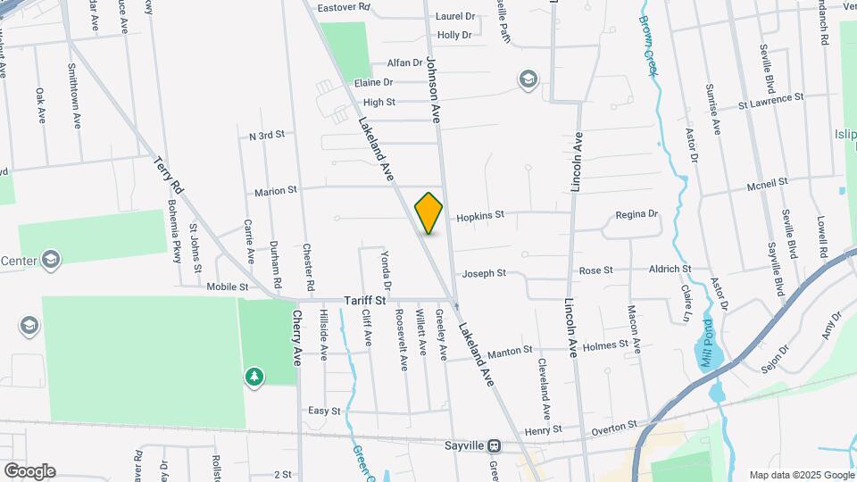 235 Lakeland Ave Map and Location Details