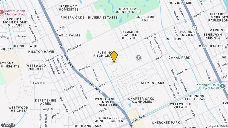 1544 Franklin Cir Map and Location Details