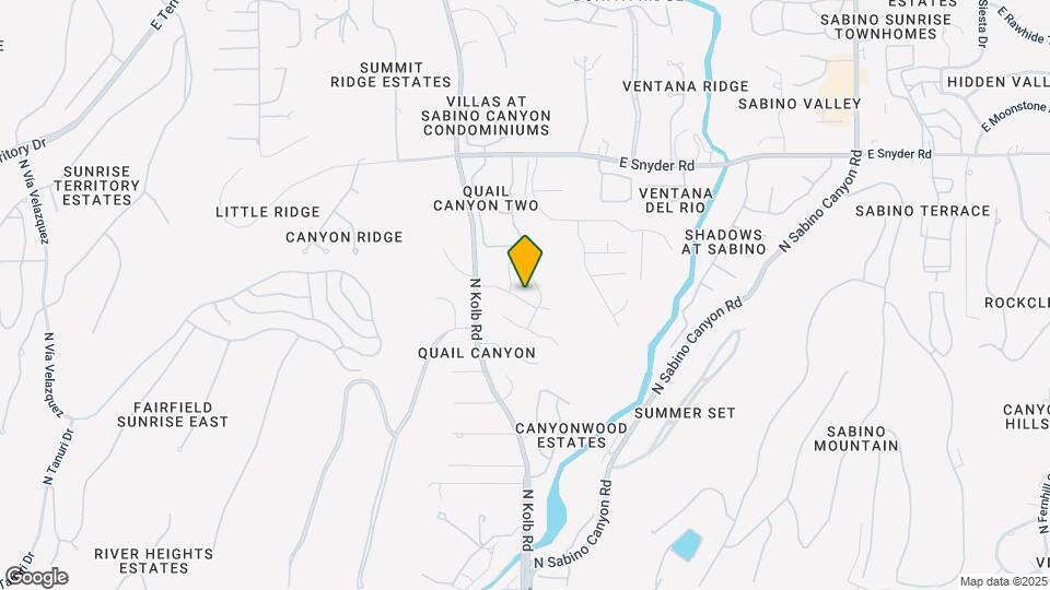 7261 E Rocky Creek Dr Map and Location Details