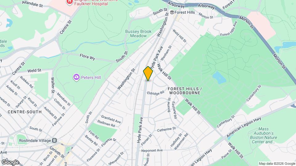 242 Hyde Park Ave Map and Location Details