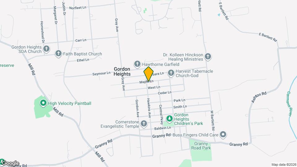 53 Hawkins Ave Map and Location Details