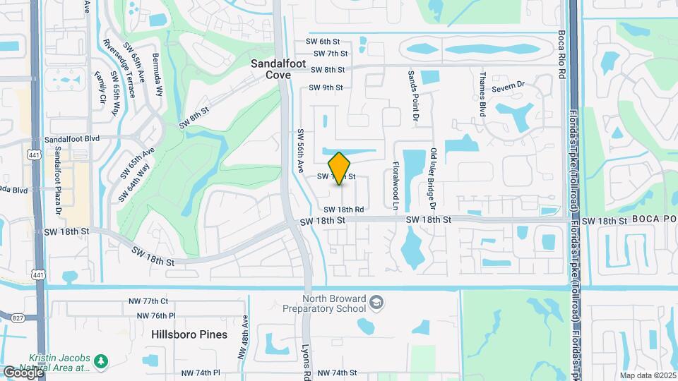 23089 SW 55th Ave Map and Location Details