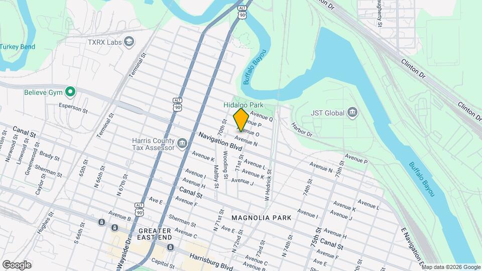 7033 Avenue N Map and Location Details