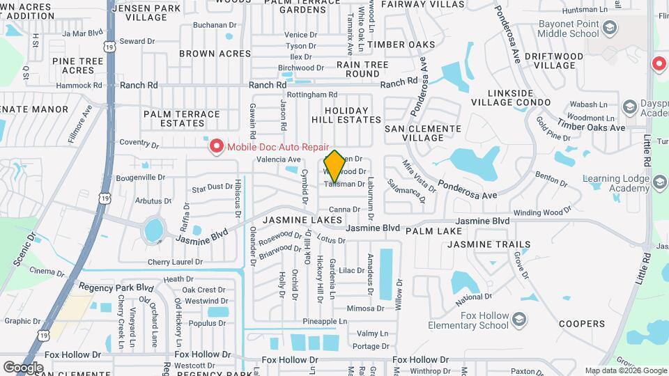 7814 Talisman Dr Map and Location Details