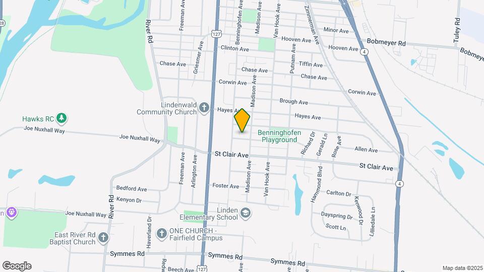 740 Allen Ave Map and Location Details