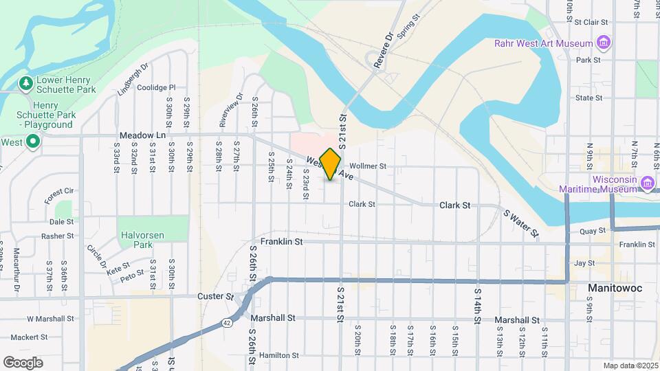 721 S 22nd St Mapa y Detalles de la Ubicación